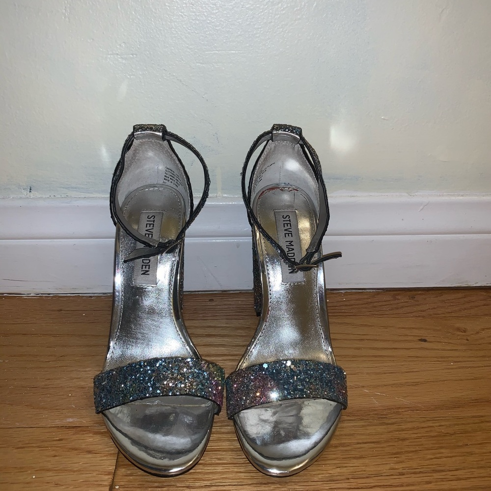 Glittery heels